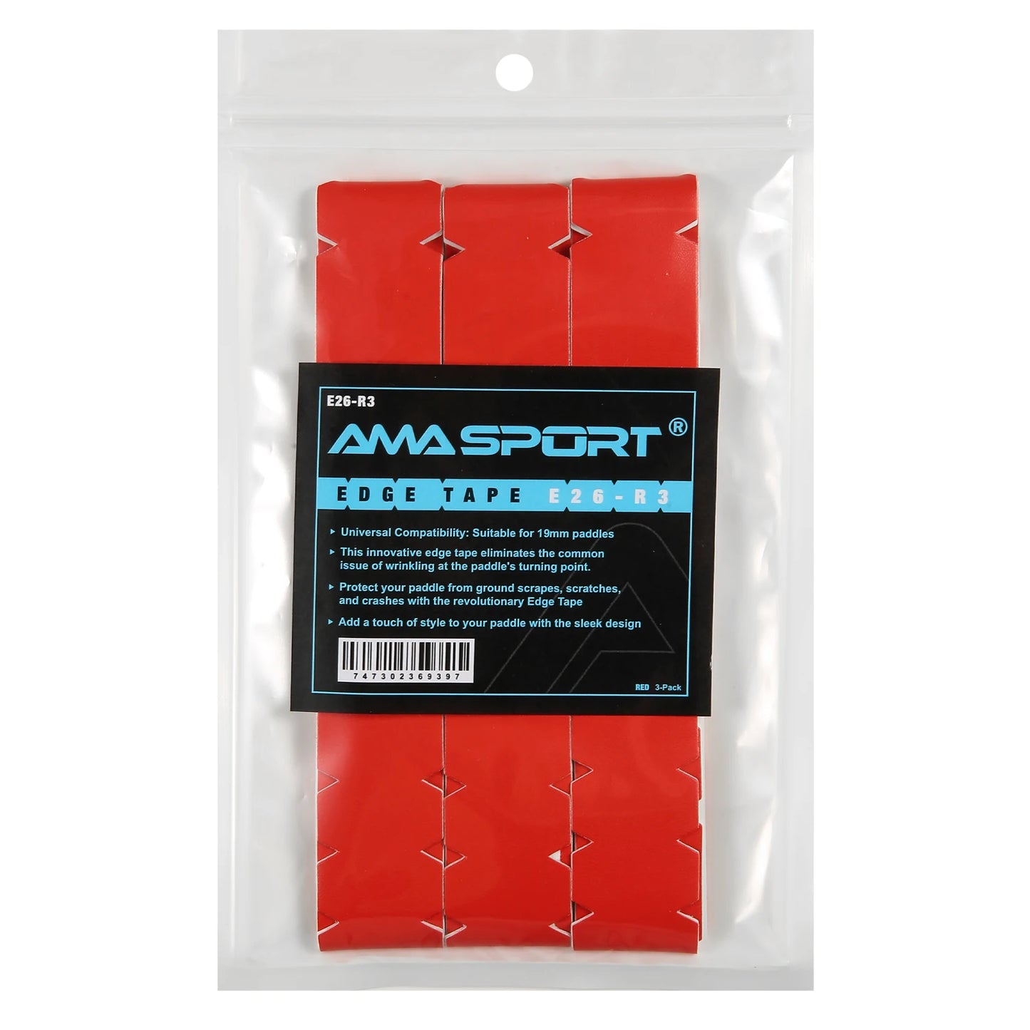 AMA SPORT Pickleball Paddle Protective Edge Tape