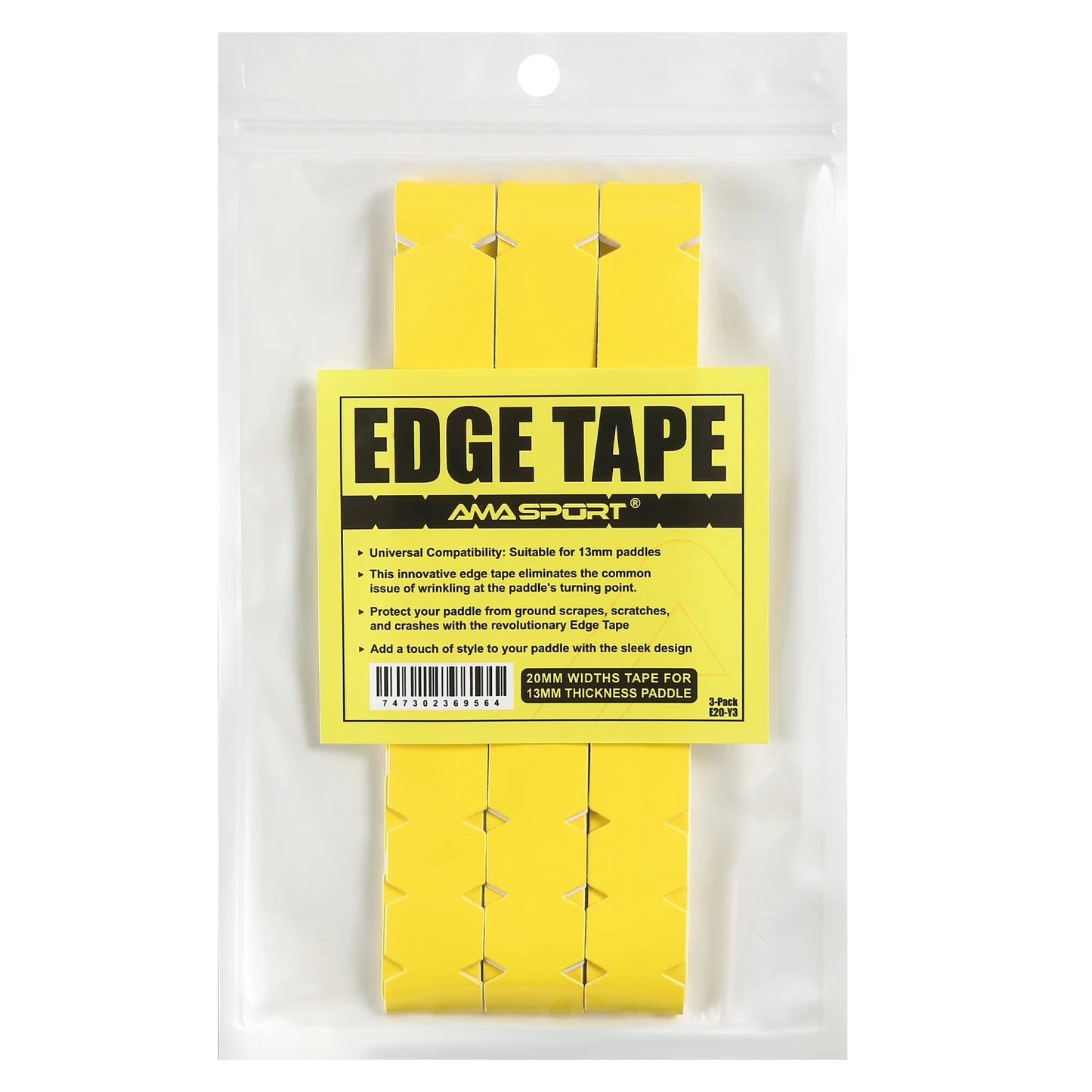 AMA SPORT Pickleball Paddle Protective Edge Tape