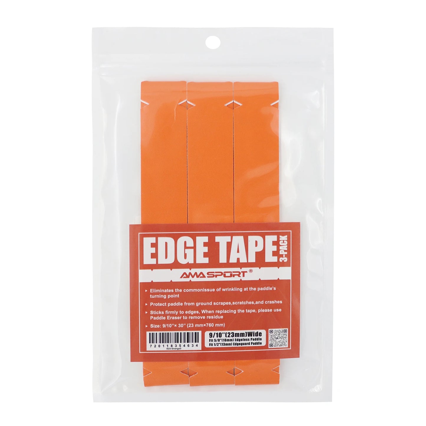 AMA SPORT Pickleball Paddle Protective Edge Tape