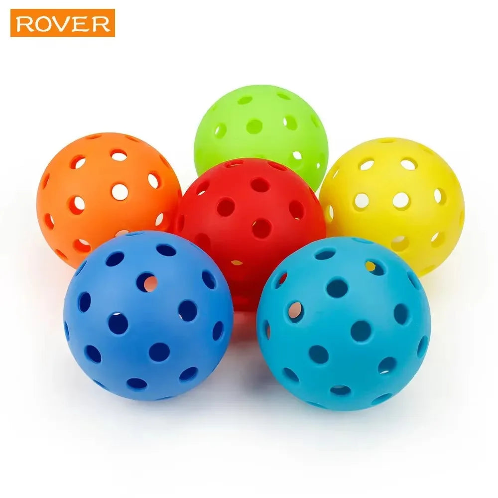 Pickleball 74MM Durable 40 Holes Outdoor 6/12/24Pcs