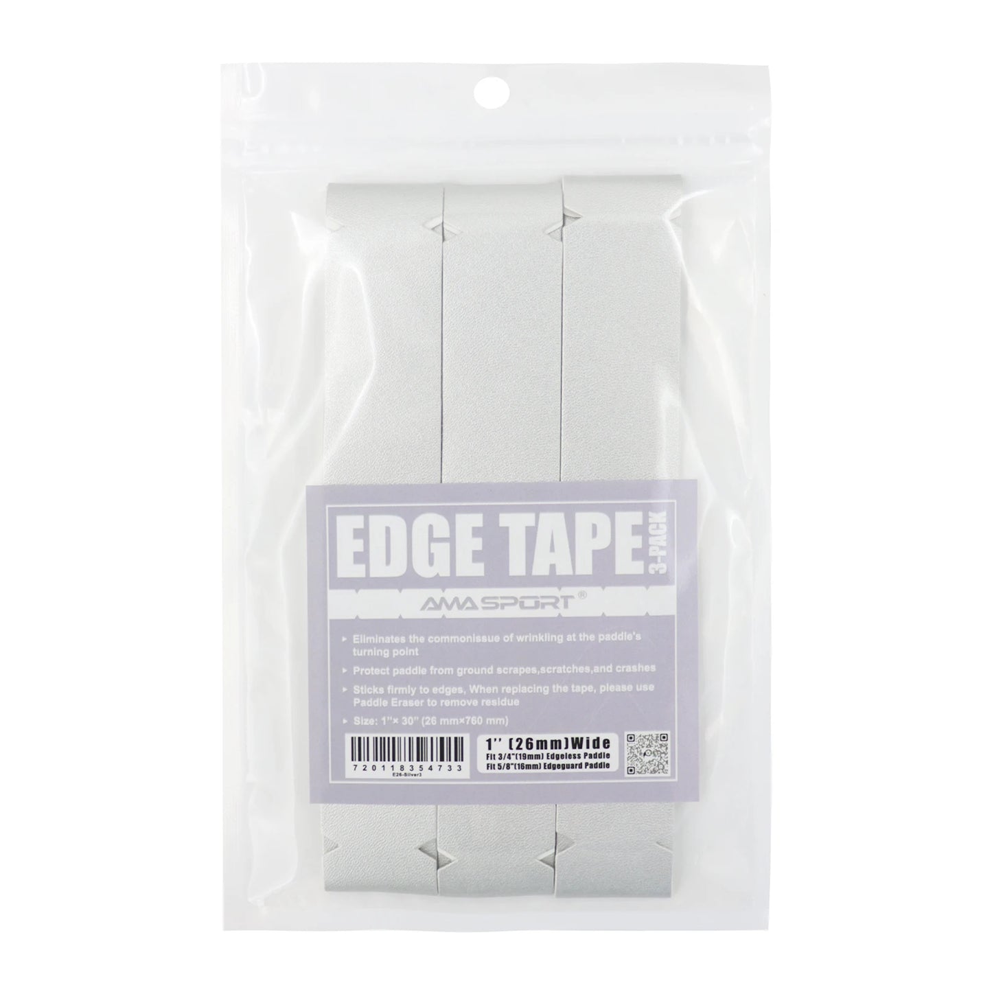AMA SPORT Pickleball Paddle Protective Edge Tape