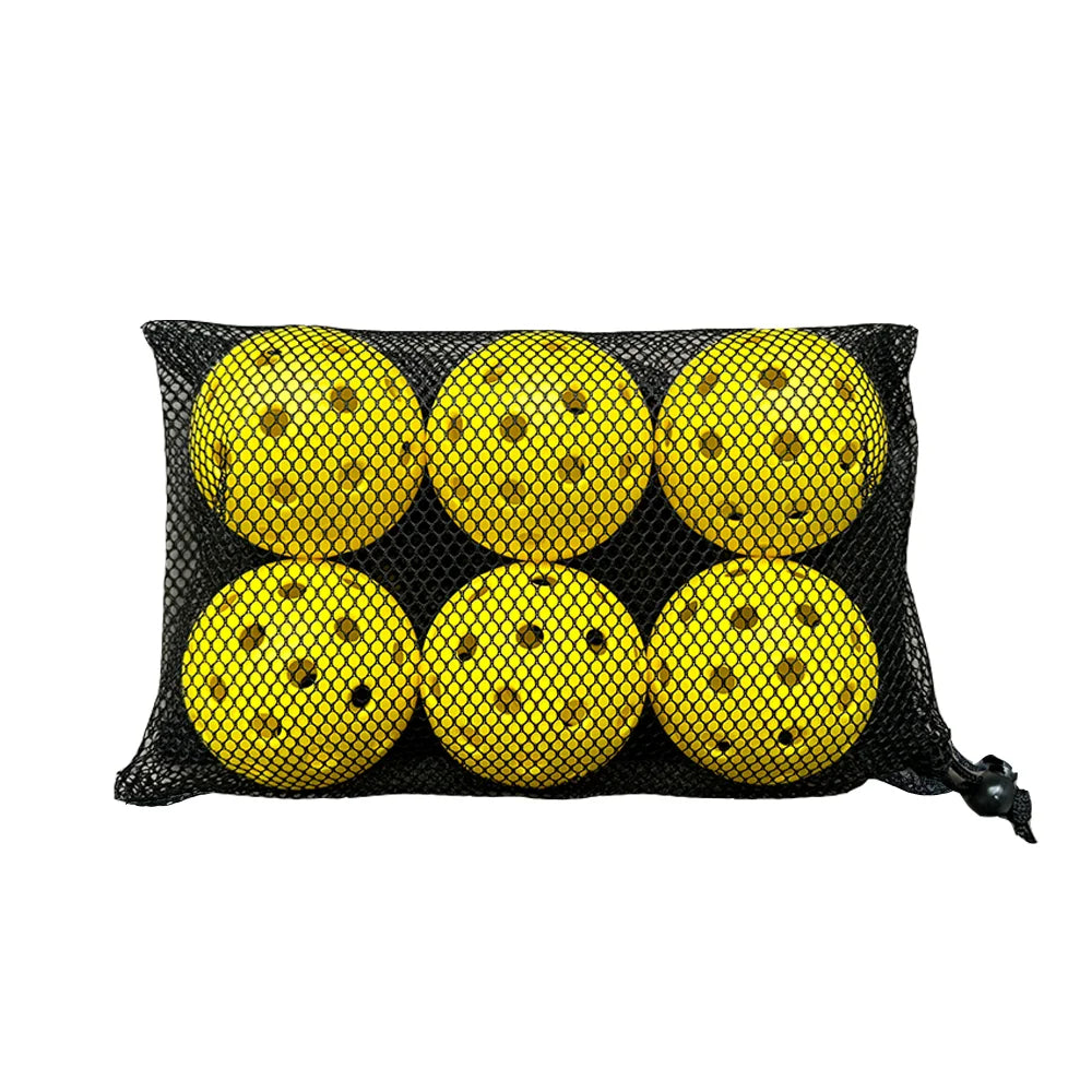 12pcs Pickleballs 74MM 40 Holes Outdoor