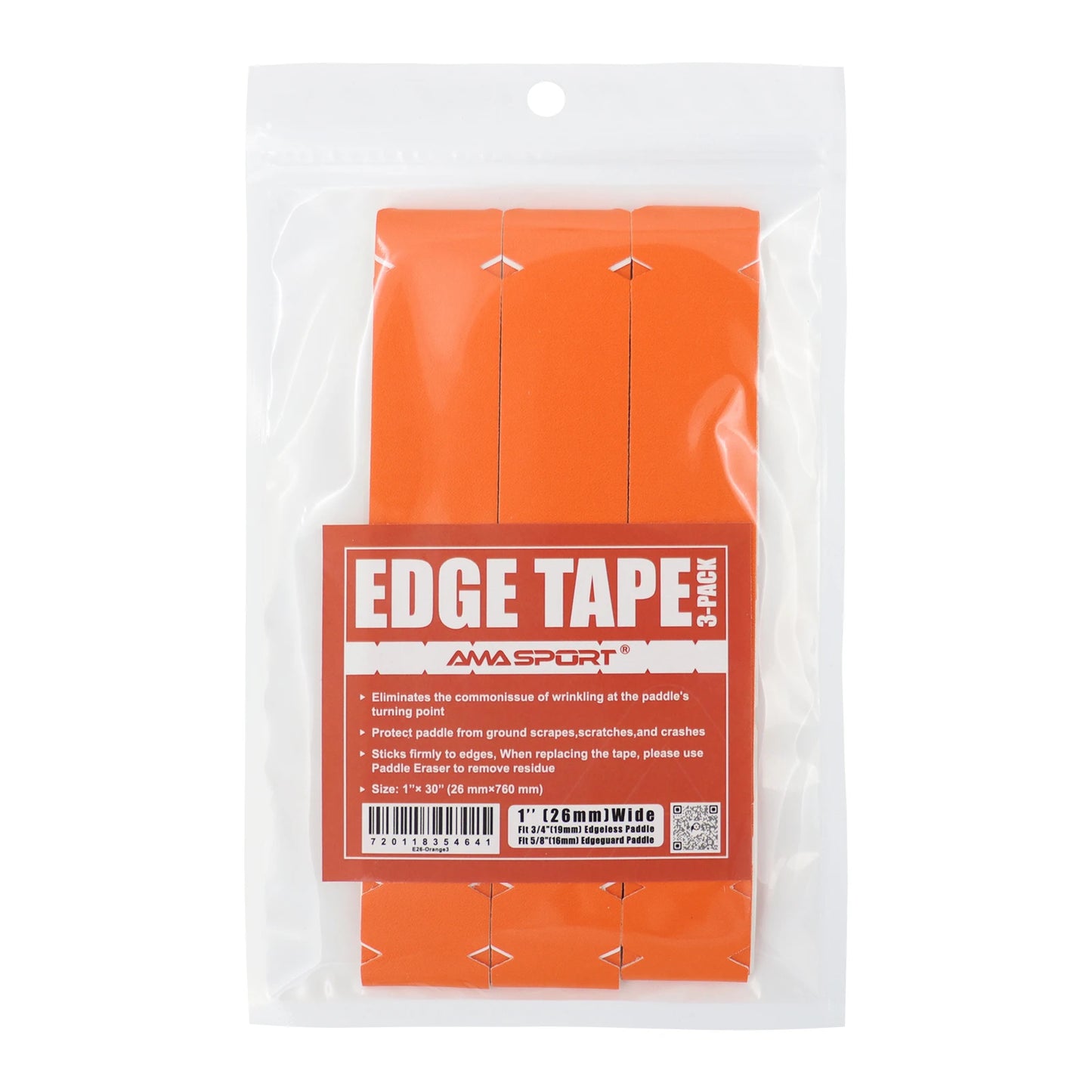 AMA SPORT Pickleball Paddle Protective Edge Tape