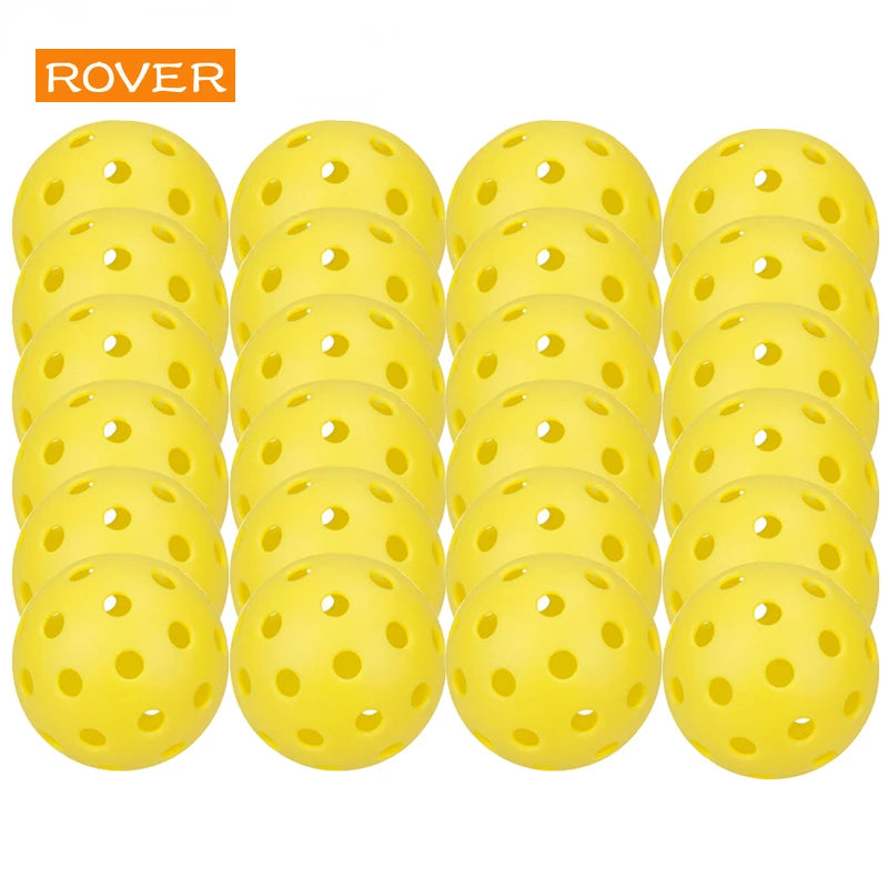 Pickleball 74MM Durable 40 Holes Outdoor 6/12/24Pcs
