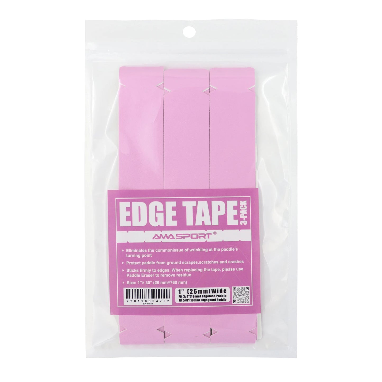 AMA SPORT Pickleball Paddle Protective Edge Tape