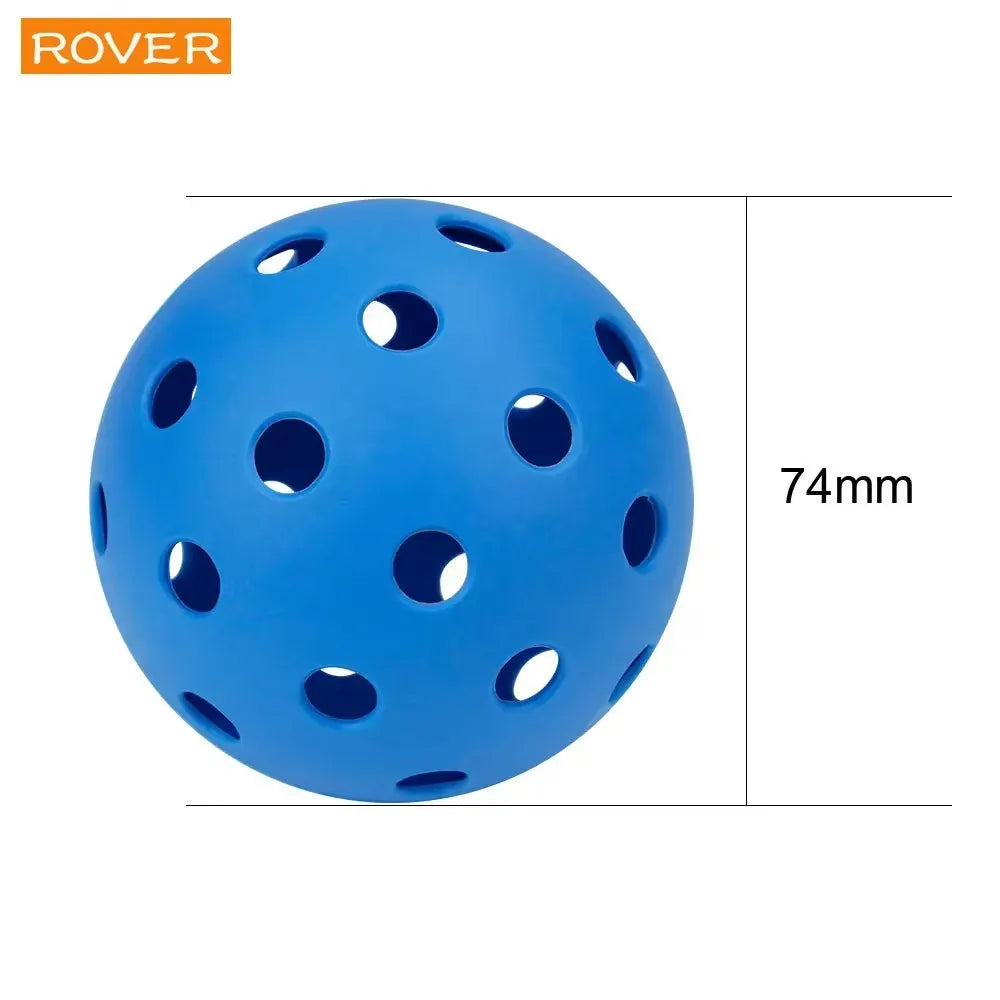 Pickleball 74MM Durable 40 Holes Outdoor 6/12/24Pcs