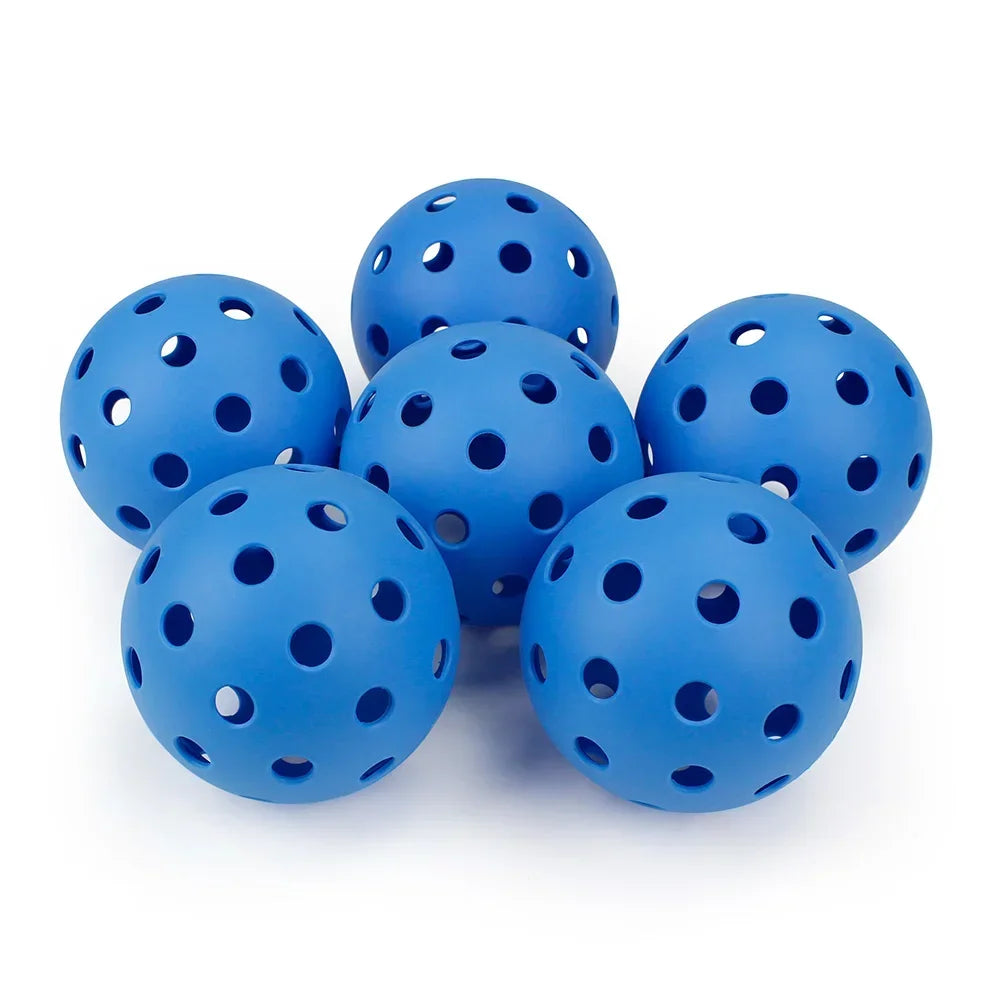 Pickleball 74MM Durable 40 Holes Outdoor 6/12/24Pcs