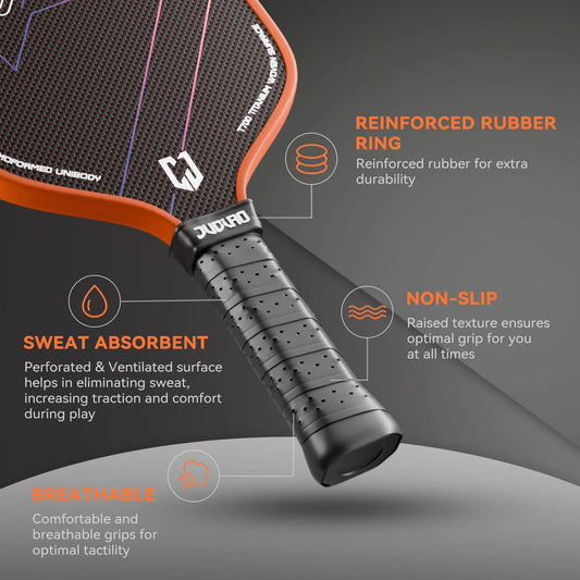 JUCIAO USAPA Approved Titanium Woven Surface Pickleball For Spin And Control Foam Injected Edges Thermoformed Pickleball