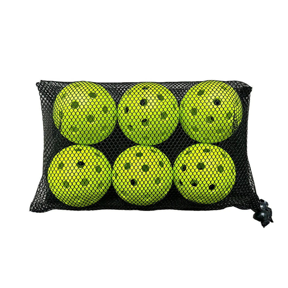 12pcs Pickleballs 74MM 40 Holes Outdoor