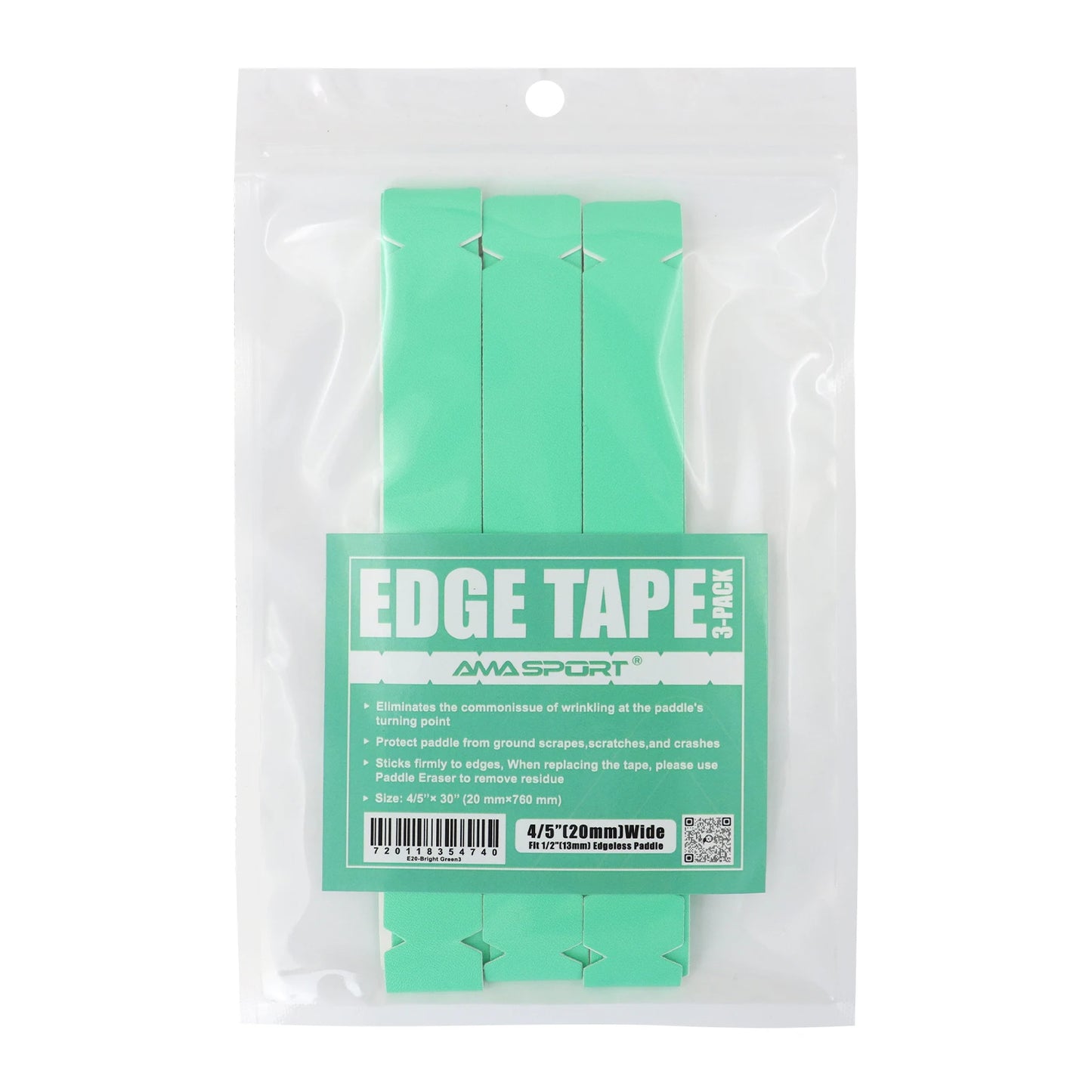 AMA SPORT Pickleball Paddle Protective Edge Tape