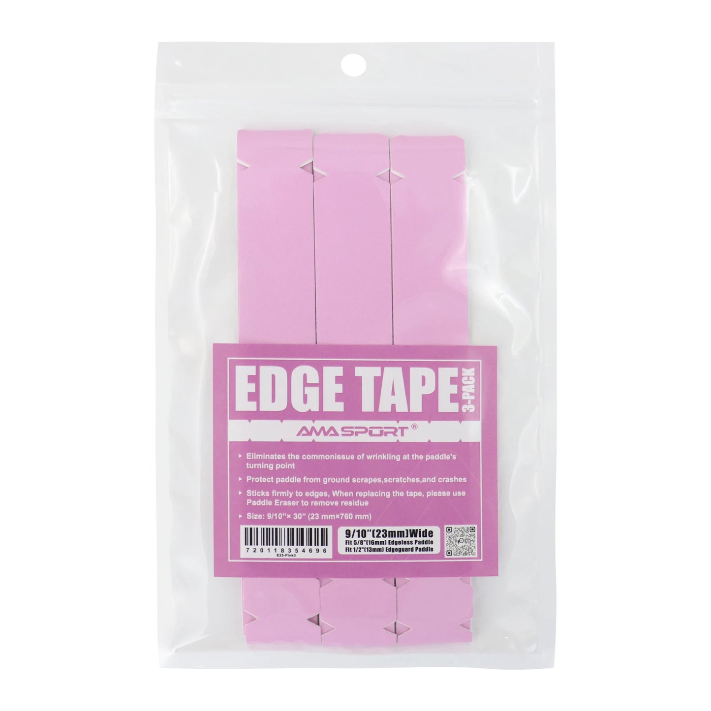 AMA SPORT Pickleball Paddle Protective Edge Tape