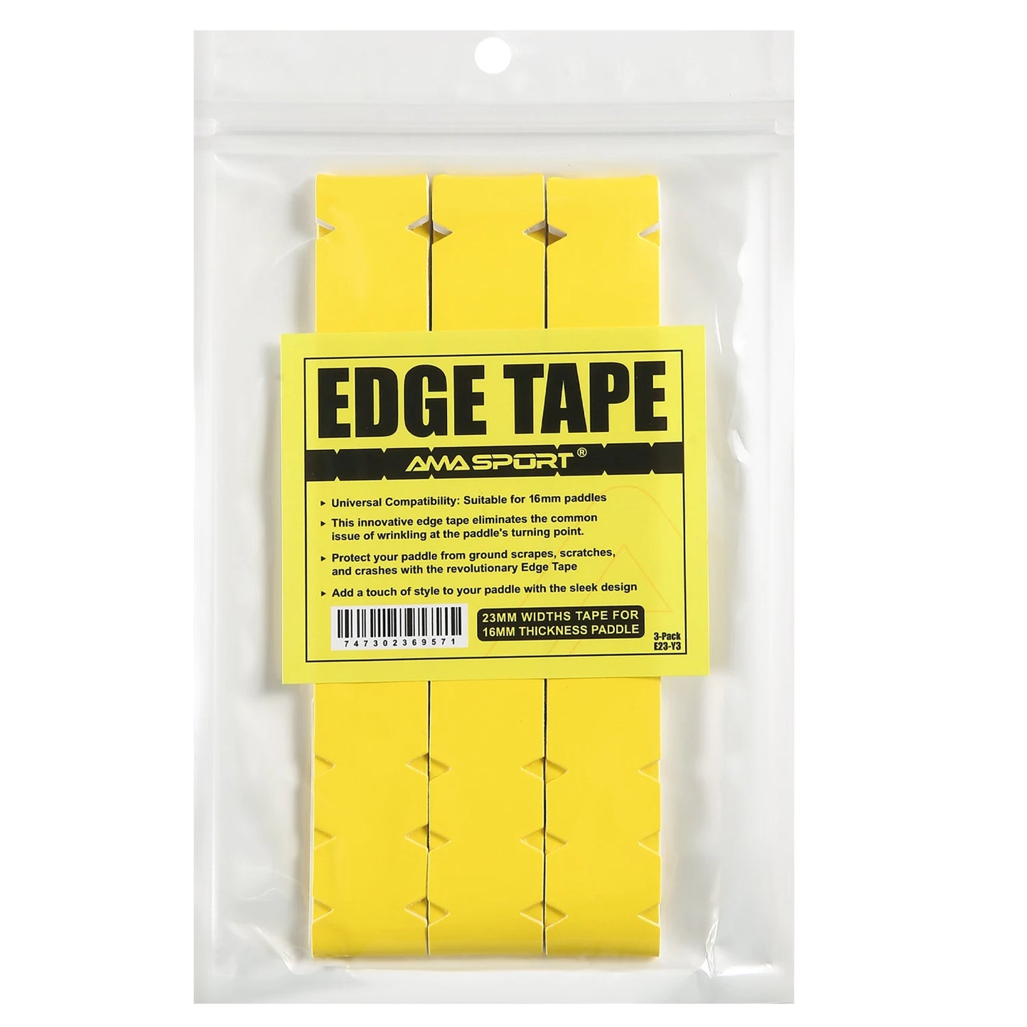 AMA SPORT Pickleball Paddle Protective Edge Tape