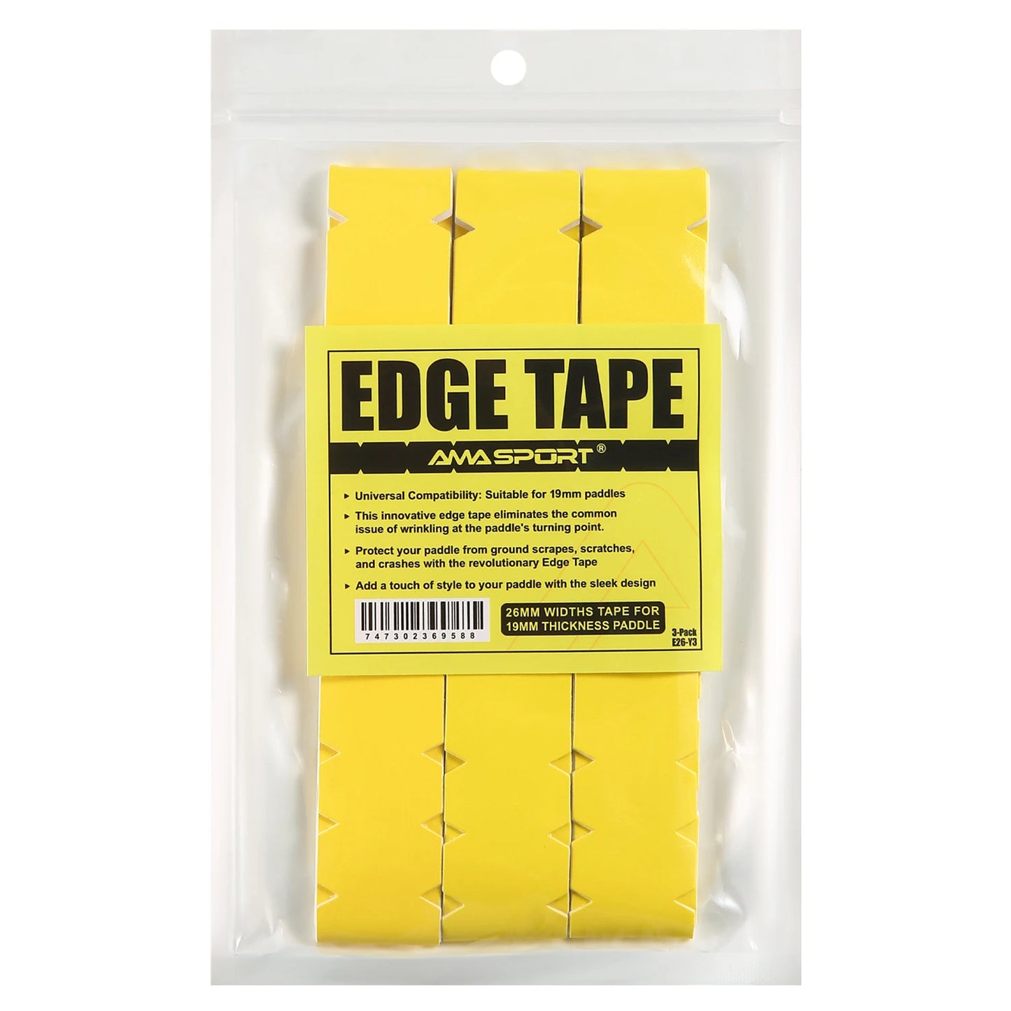 AMA SPORT Pickleball Paddle Protective Edge Tape