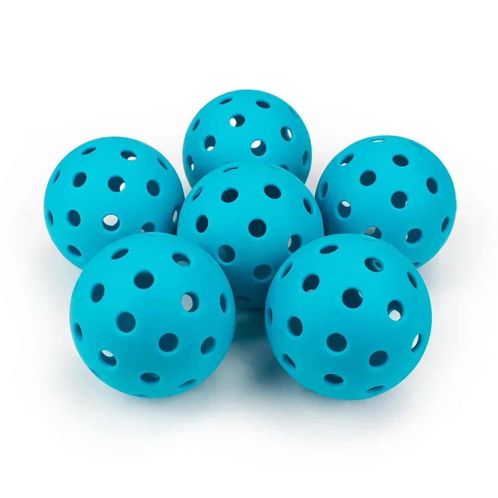 Pickleball 74MM Durable 40 Holes Outdoor 6/12/24Pcs