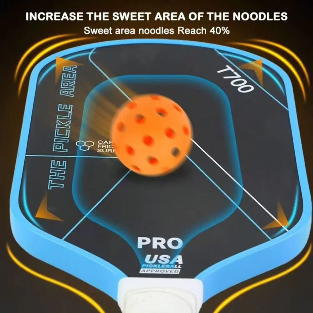 T700 Pickleball Paddle 16MM Carbon Fiber Pickleball Rackets