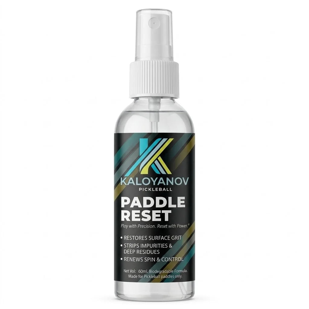 Pickleball Paddle Cleaning Kit 4-in-1 Set: Carbon Fiber Eraser, Microfiber Cloth, & Spray, Professional Racket Spin Control Tool