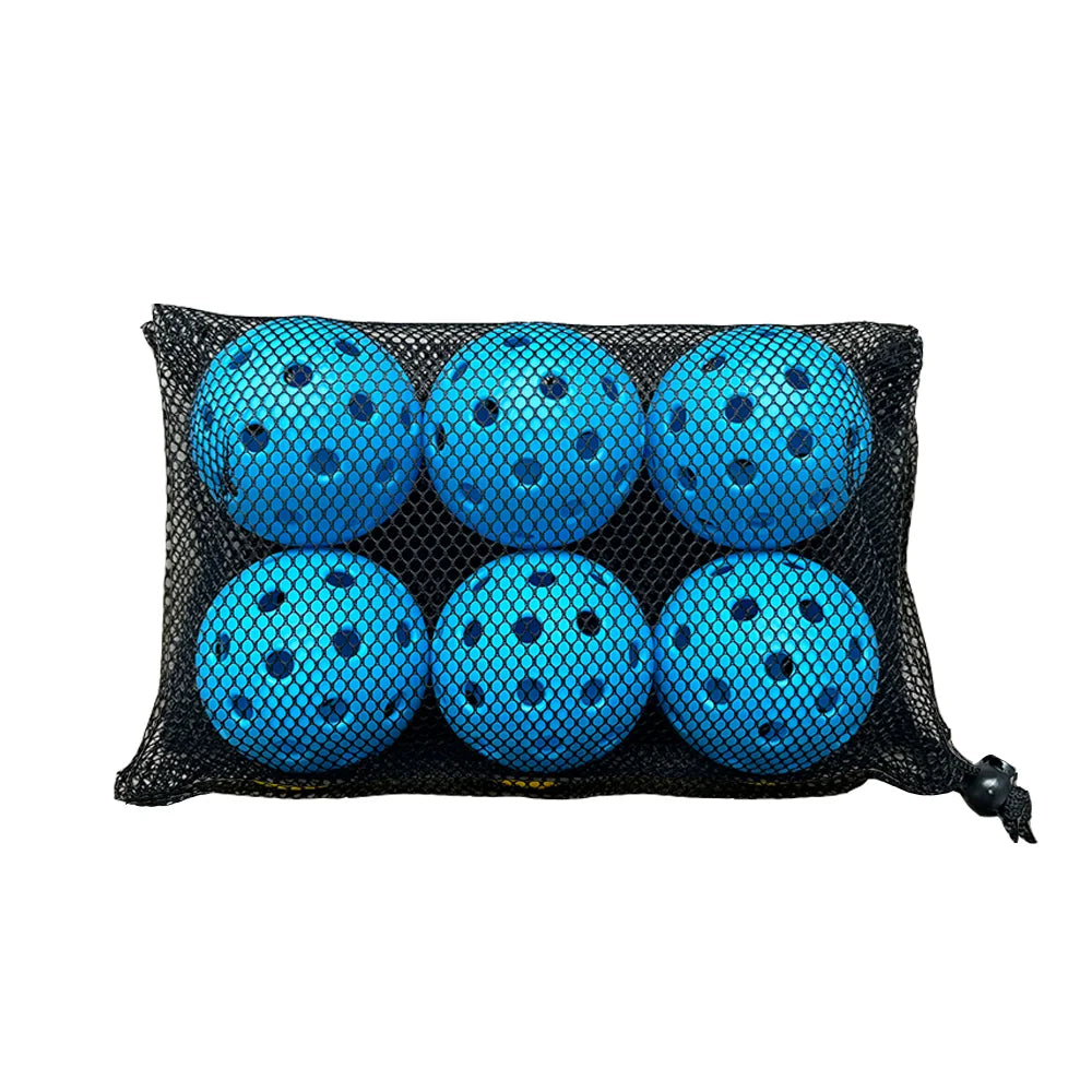 12pcs Pickleballs 74MM 40 Holes Outdoor