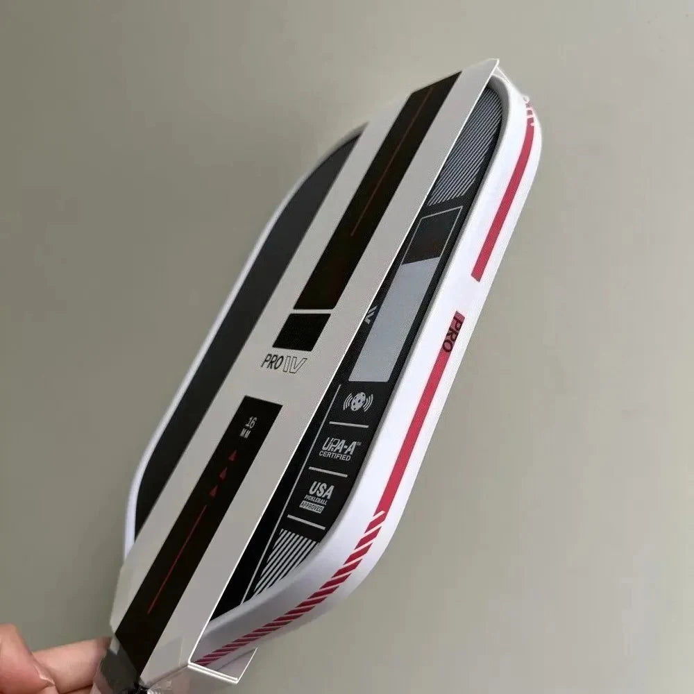 PRO IV 16MM USAPA Approved Pickleball Paddles T700 Carbon Fiber Increased Power Feel Fully Encased Sweet Spot