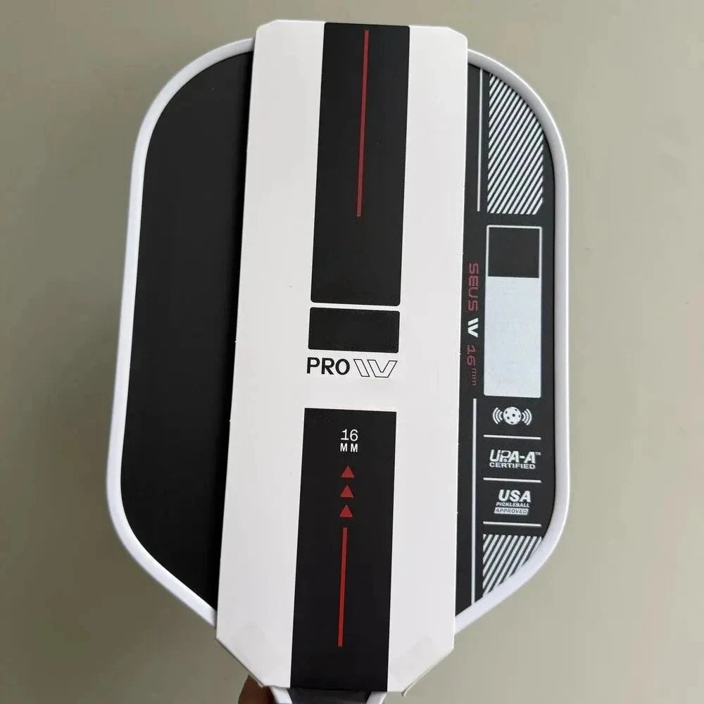 PRO IV 16MM USAPA Approved Pickleball Paddles T700 Carbon Fiber Increased Power Feel Fully Encased Sweet Spot