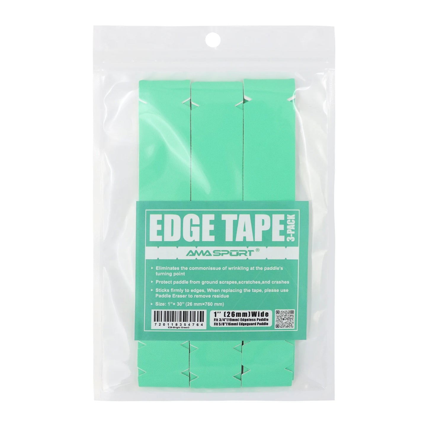 AMA SPORT Pickleball Paddle Protective Edge Tape