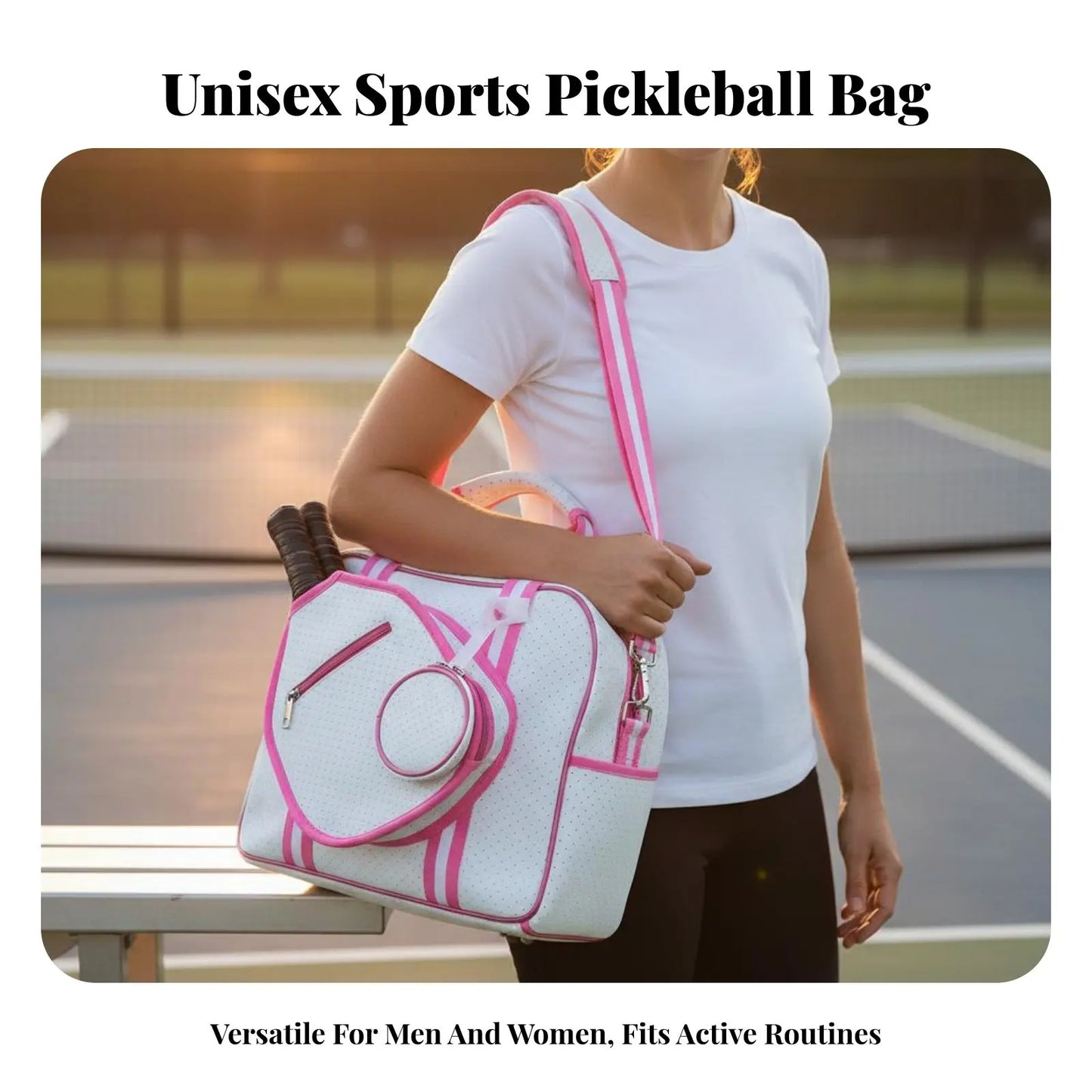 Pickleball Paddle Holder Bag