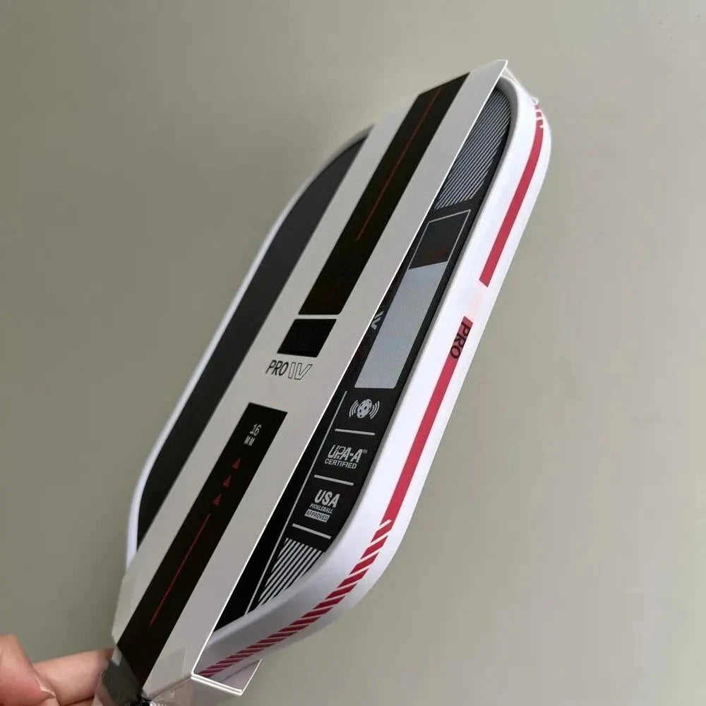 PRO IV 16MM USAPA Approved Pickleball Paddles T700 Carbon Fiber Increased Power Feel Fully Encased Sweet Spot