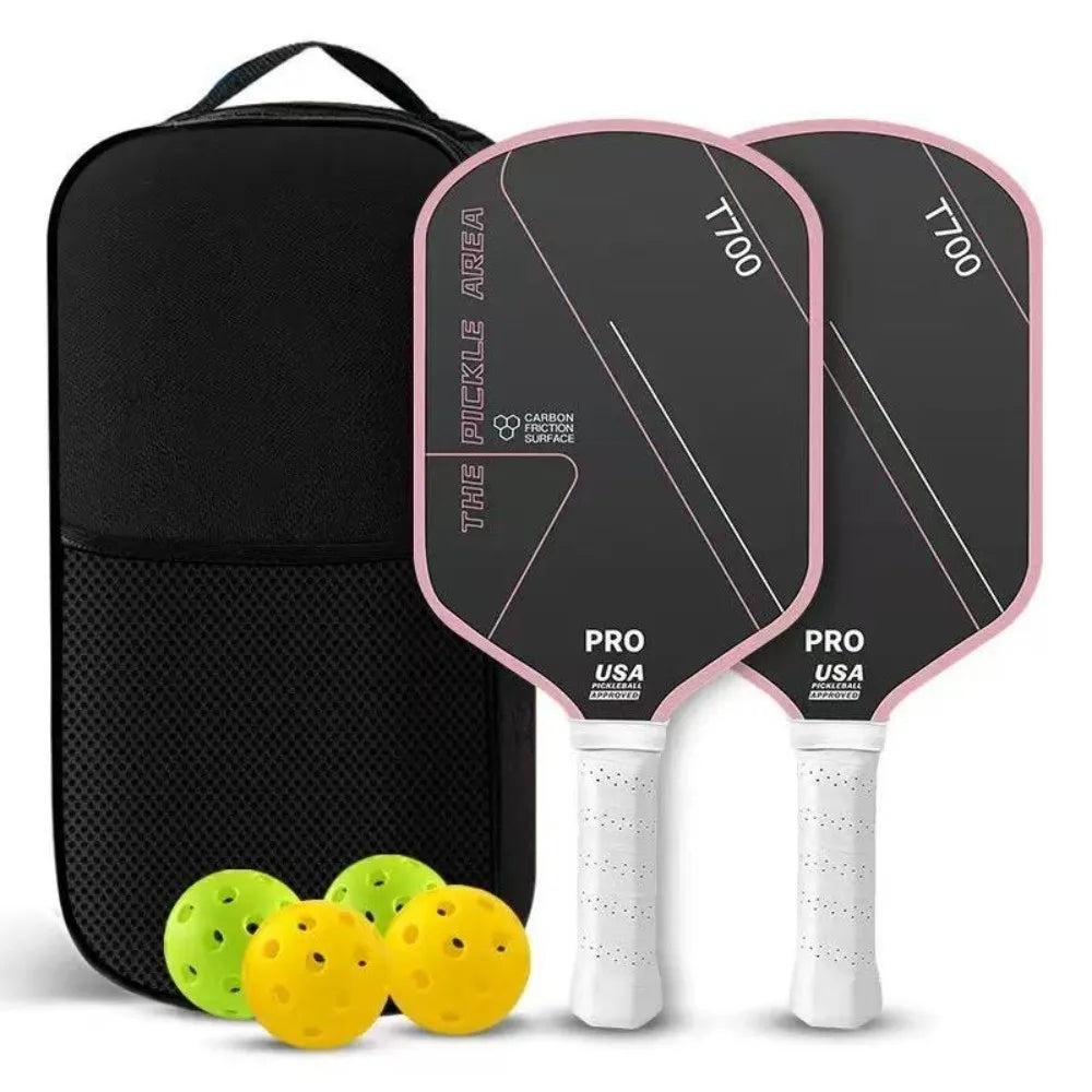 T700 Pickleball Paddle 16MM Carbon Fiber Pickleball Rackets